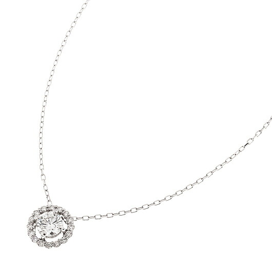 ダイヤモンド ネックレス　Ref.4647620　新品　合計 0.7ct　PT　（Diamond Necklace ）　鑑定書付き
