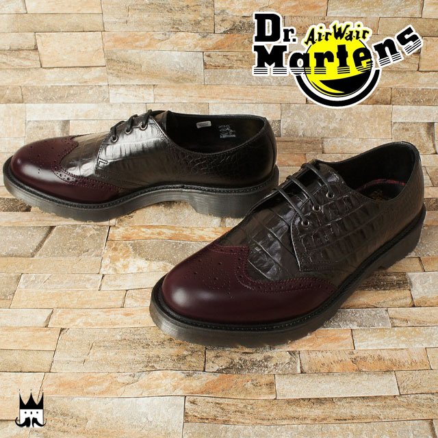 ドクターマーチン ツートン ウイングチップ ブローグシューズ Dr.Martens}定番ウイングチップシューズ | ドクターマーチン