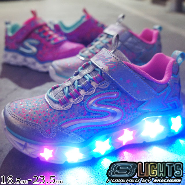 楽天市場 スケッチャーズ ギャラクシーライト Skechers Galaxy Lights 109l 光る靴 女の子 ガールズ キッズ ジュニア スニーカー 靴のセレクトショップ Lab