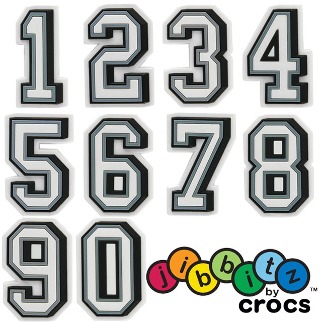 croc jibbitz numbers