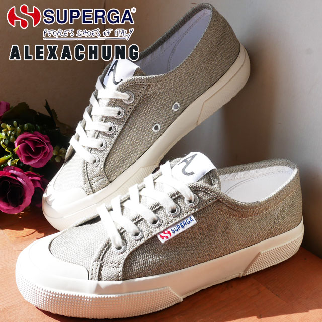 高速配送 スペルガ Superga スニーカー レディース 2294 Lurexw ローカット カジュアルシューズ Alexa Chung コラボモデル 靴 S00g250 ライトゴールド Evid 新発 Ambassade Mauritanie Rabat Net