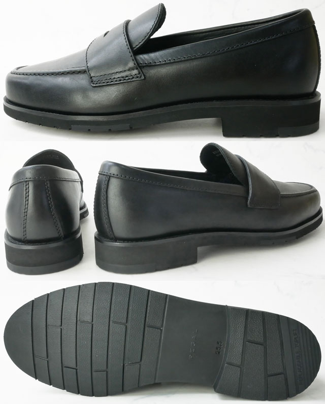 リーガル メンズ ローファー 防水 ビジネスシューズ ゴアテックス 革靴 紳士靴 ブラック 黒 通勤 通学 フォーマル カジュアル 本革 75wrbb Regal 送料無料 Evid Rvcconst Com