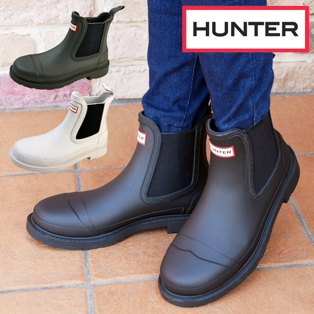 HUNTER ハンター サイドゴア レインブーツ ネイビー 紺 UK5 24cm HUNTER ハンター ORIGINAL CHELSEA チェルシー レディース