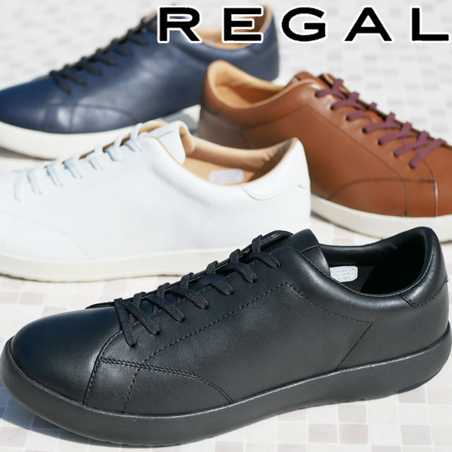 REGAL ホワイトレザー ハイヒール 楽天市場】【公式】 REGAL 57BL レースアップレザースニーカー