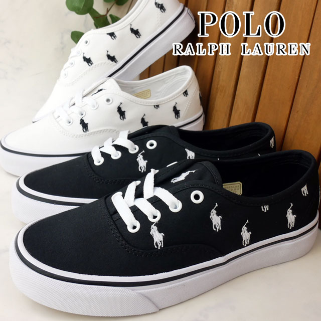 新品 未使用 タグ付き POLO ポロ ラルフローレン 黒 ローカットスニーカー 楽天市場】ポロ ラルフローレン スニーカー レディース きれいめ