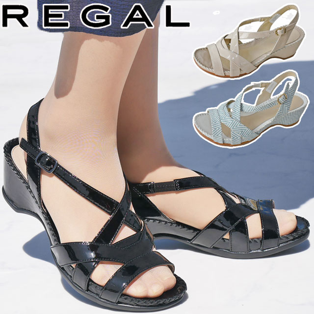 REGALフラットミュール本革 REGAL アールドット リーガル社製 レディース プレーンパンプス