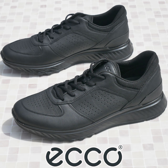 ECCO エコー　シルバー 厚底スニーカー　レザー　本革 エコー ECCO ウィメンズ レザースニーカー ストリート