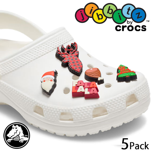 クロックス（正規）厚底ジビッツブラック 装飾チャーム付き 楽天市場】クロックス crocs ジビッツ チャーム エブリシング