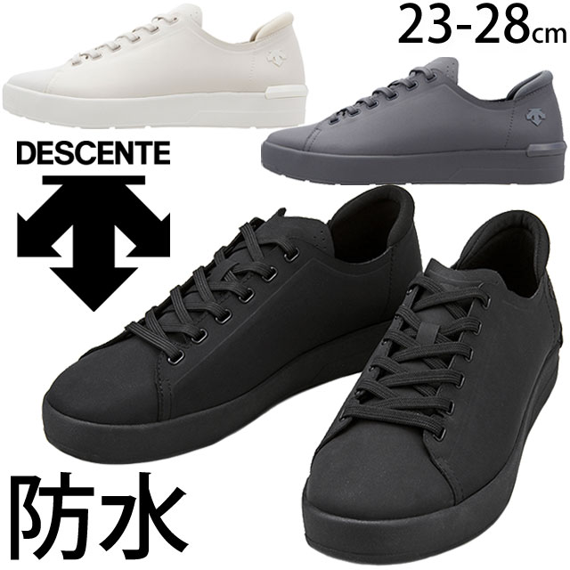 デサント DESCENTE 雨合羽 スニーカー メンズ レディース 通い路サー 置き目 レインシューズ 靴 DM1VJC20 黒いこと 薄墨色 白いこと 雨 心地よいシューズ 置き目とり捨てる ビジカジ 貨物輸送無料 最強またの日送りとどける evid