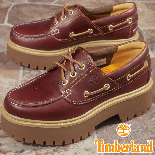 【TIMBERLAND】 Stone Street 厚底ボートシューズ★国内発 ティンバーランド Timberland デッキシューズ ボートシューズ