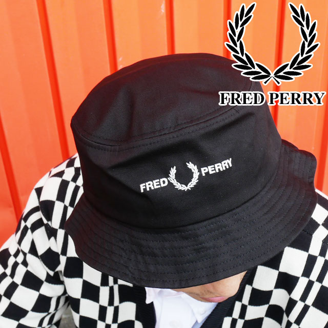 楽天市場】フレッドペリー ピケ バケットハット FRED PERRY