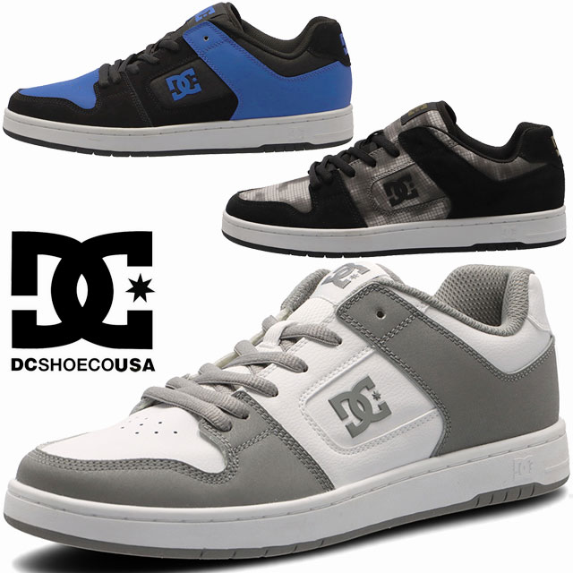 ディーシーシューズ DC SHOES スニーカー メンズ 靴 マンテカ 4 カジュアルシューズ DM234006 ホワイト/グレー ブラック/ブルー ブラック/モカプリント ローカット 送料無料 最強翌日配送 evid |6