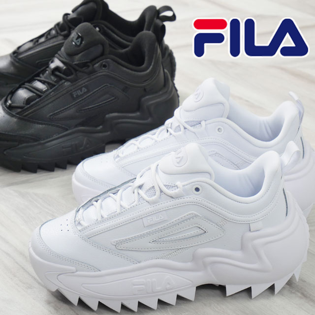 FILA ダッドスニーカー 白 楽天市場】\ポイント10倍/フィラ 厚底 スニーカー レディース