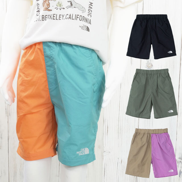 【海外限定】TNF ショートパンツ メンズ ジュニア　グレー 170cm r80-a755-758-1.jpg