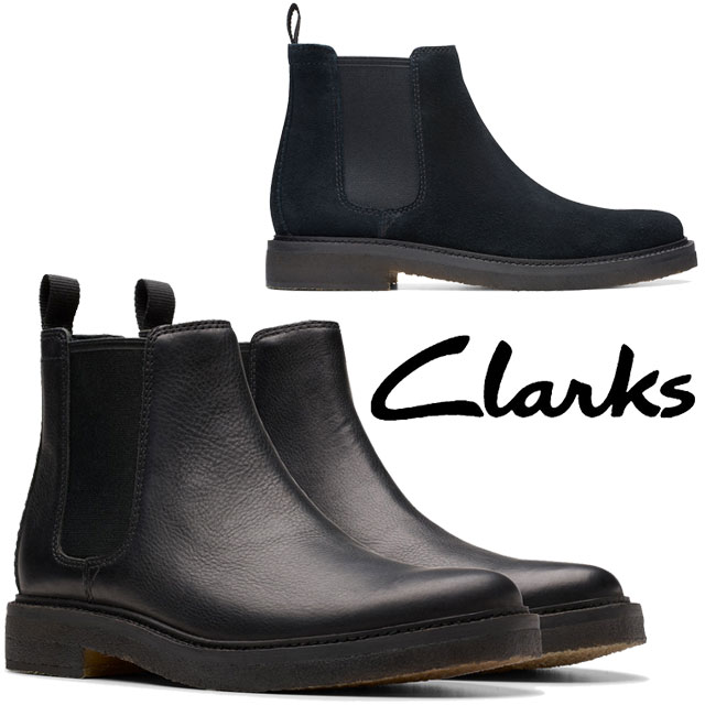 楽天市場】クラークス サイドゴアブーツ メンズ チェルシー