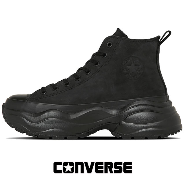 CONVERSE ブラック スニーカー 厚底 コンバース CONVERSE レディース スニーカー ハイカット 厚底