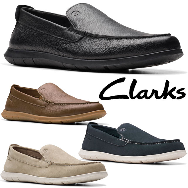 楽天市場】クラークス スリッポン メンズ フレックスウェイ ステップ