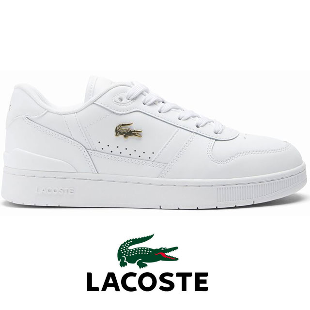 送料無料 スニーカー ローカット レディース SS 春夏 新作 夏新作 秋新作 人気 流行 定番 2025 ラコステ LACOSTE 48SFA0038 224 2 SFA 白 靴 レザースニーカー カジュアルシューズ ホワイト/ゴールド T-クリップセット 楽天市場】ラコステ レディース スニーカー 白 靴 レザースニーカー