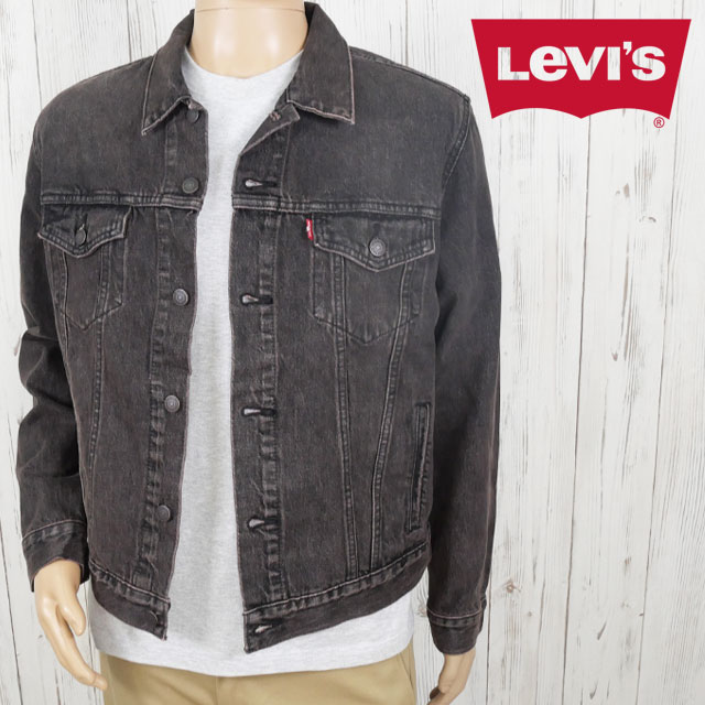 LEVI'S リラックスフィット デニムジャケット M ダークグレー 楽天市場】Levi's リーバイス デニムジャケット リラックス
