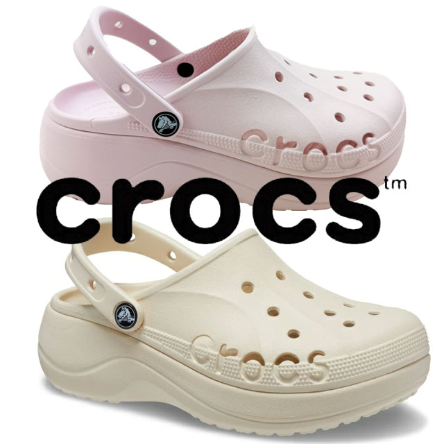 楽天市場】＼ポイント5倍／クロックス 厚底 クロッグサンダル