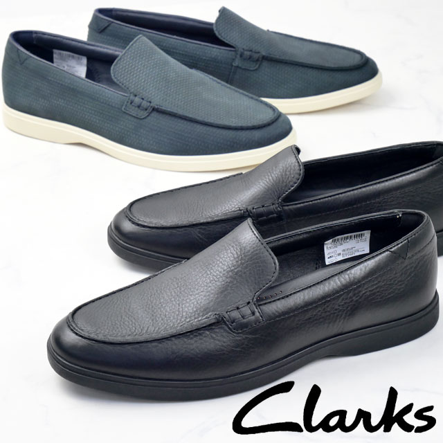 クラークス　靴　スリッポン Clarks クラークス - メンズ スリッポンスニーカー -Clarks