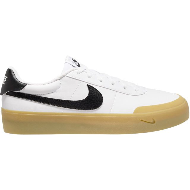ナイキ NIKE メンズ スニーカー コートショット ローカット カジュアルシューズ FQ8146 112 ホワイト/ブラック-ガムライトブラウン 靴｜亀田屋本店