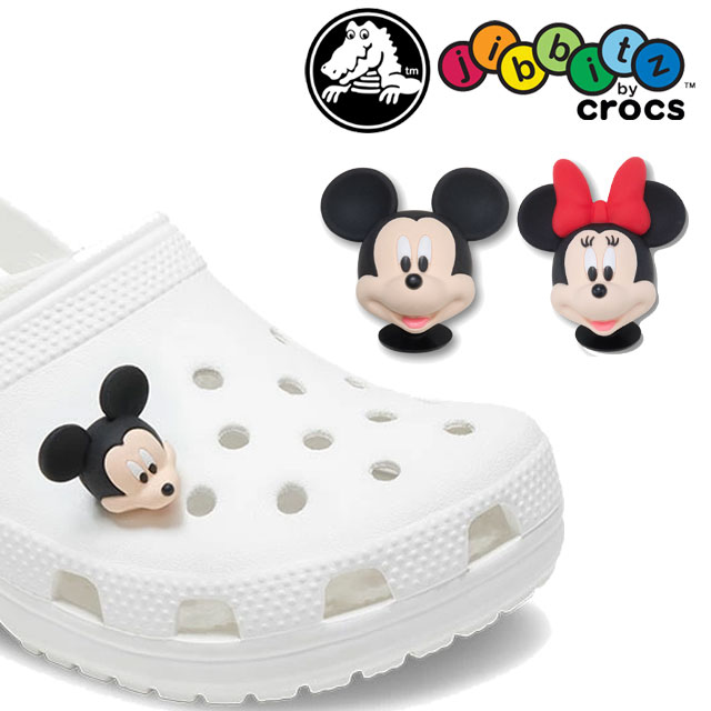 楽天市場】クロックス ジビッツ ミッキーマウス 3D ヘッド ミニー