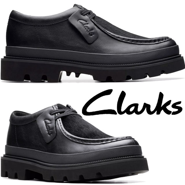 送料無料 モンクストラップ メンズ AW 秋冬 新作 秋新作 冬新作 人気 流行 定番 2025 クラークス Clarks 26183269 厚底 カジュアルシューズ バデルモンク チャンキーソール レザーシューズ ビジカジ ブラックレザー 本革 靴 i30-s5993-1.jpg