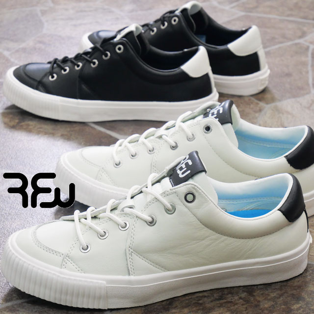 RFW スニーカー メンズ サンドウィッチ ロー COZY LT ローカット レザースニーカー 履きやすい 紐靴 本革 ホワイト ブラック R-2510432 アールエフダブリュー 送料無料 最強翌日配送 evid