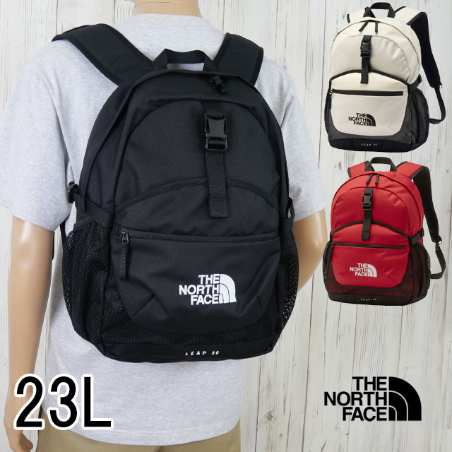 ザ・ノース・フェイス THE NORTH FACE メンズ リュック リープ20 デイパック 23L レディース バックパック カジュアル BAG アウトドア PCスリーブ かばん NM62611 ブラック ヴィンテージホワイト レイジレッド 鞄｜亀田屋本店