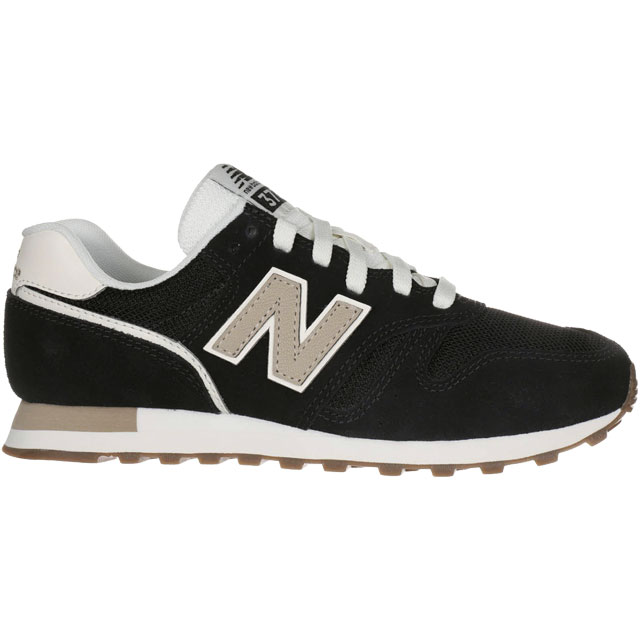ニューバランス スニーカー レディース new balance ローカット ワイズB カジュアルシューズ ひも靴 軽量 W373 30S ブラック NB 靴｜亀田屋本店