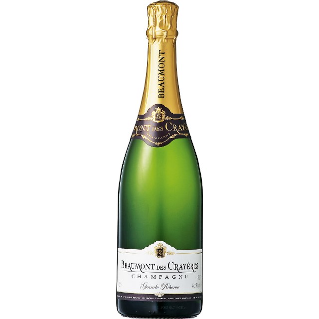 シャンパーニュ ボーモン・デ・クレイエール グランド・レゼルヴ ブリュット 750ml ワインスペクテーター91点 パリ農業コンクール金賞 フランス ピノムニエ シャルドネ ピノノワール 瓶内二次醗酵方式 熟成24ヶ月 辛口 オーガニック リュットレゾネ 6,435円