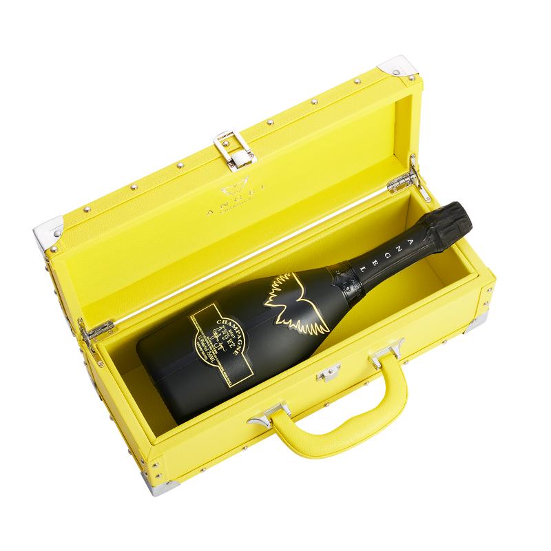 【正規品】【最高級】【光るラベル】ANGEL CHAMPAGNE NV Brut HALO Yellow 750ml 豪華化粧箱付 エンジェル シャンパン ブリュット ヘイロー イエロー シャンパーニュ フランス 辛口 ピノノワール シャルドネ ムニエ ギフト プレゼント 結婚式 インスタ映え