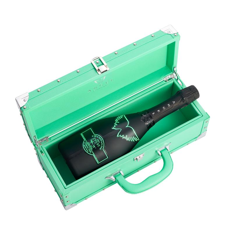 【正規品】【最高級】【光るラベル】ANGEL CHAMPAGNE NV Brut HALO Green 750ml 豪華化粧箱付 エンジェル シャンパン ブリュット ヘイロー グリーン シャンパーニュ フランス 辛口 ピノノワール シャルドネ ムニエ 革新的 ギフト プレゼント 結婚式 インスタ映え