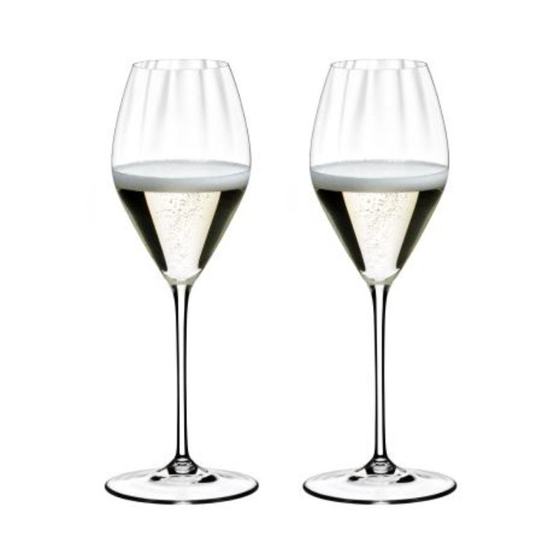 リーデル RIEDEL パフォーマンス シャンパーニュ 2個入り 箱入り パフォーマンスシリーズ 軽量 耐久性 光学効果 ギフト ワイングラス 食洗機対応｜自然と家具とワインを。亀田屋 10,164円