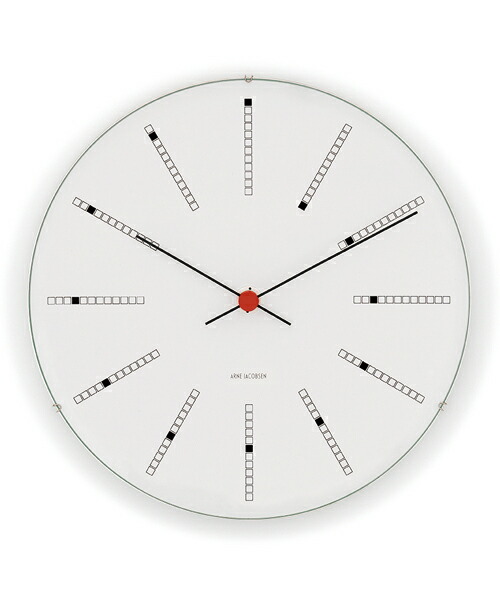 ARNE JACOBSEN Wall Clock Bankers 290粍 #43640 アルネヤコブセン 飾りつけ時辰儀 バンカーズ 実用性 分かりやすい お出でになる感 室内装飾 謂われ因縁的細工物 素晴らしい名曲 デンマーク王国国立預金金融機関 総締め青写真 北欧 調度品 雑貨 差し上げ物 ヤコブセン