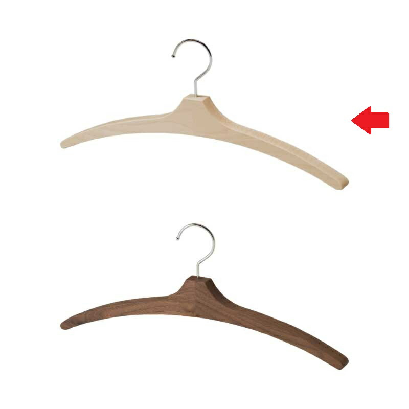 【新品・４本セット】 高級無垢　cosine(コサイン)ハンガー　木製 旭川家具 cosine コサイン ハンガー 国産家具 無垢 コートハンガー