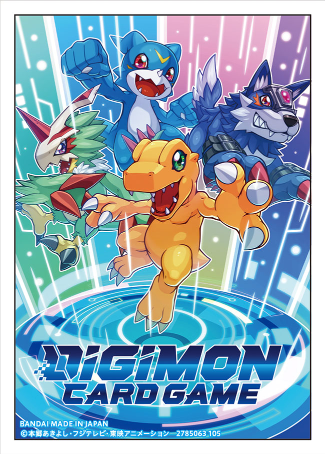 デジモン02デッキ　新品スリーブ付き デジモン02デッキ 新品スリーブ付き デジモンカードゲーム