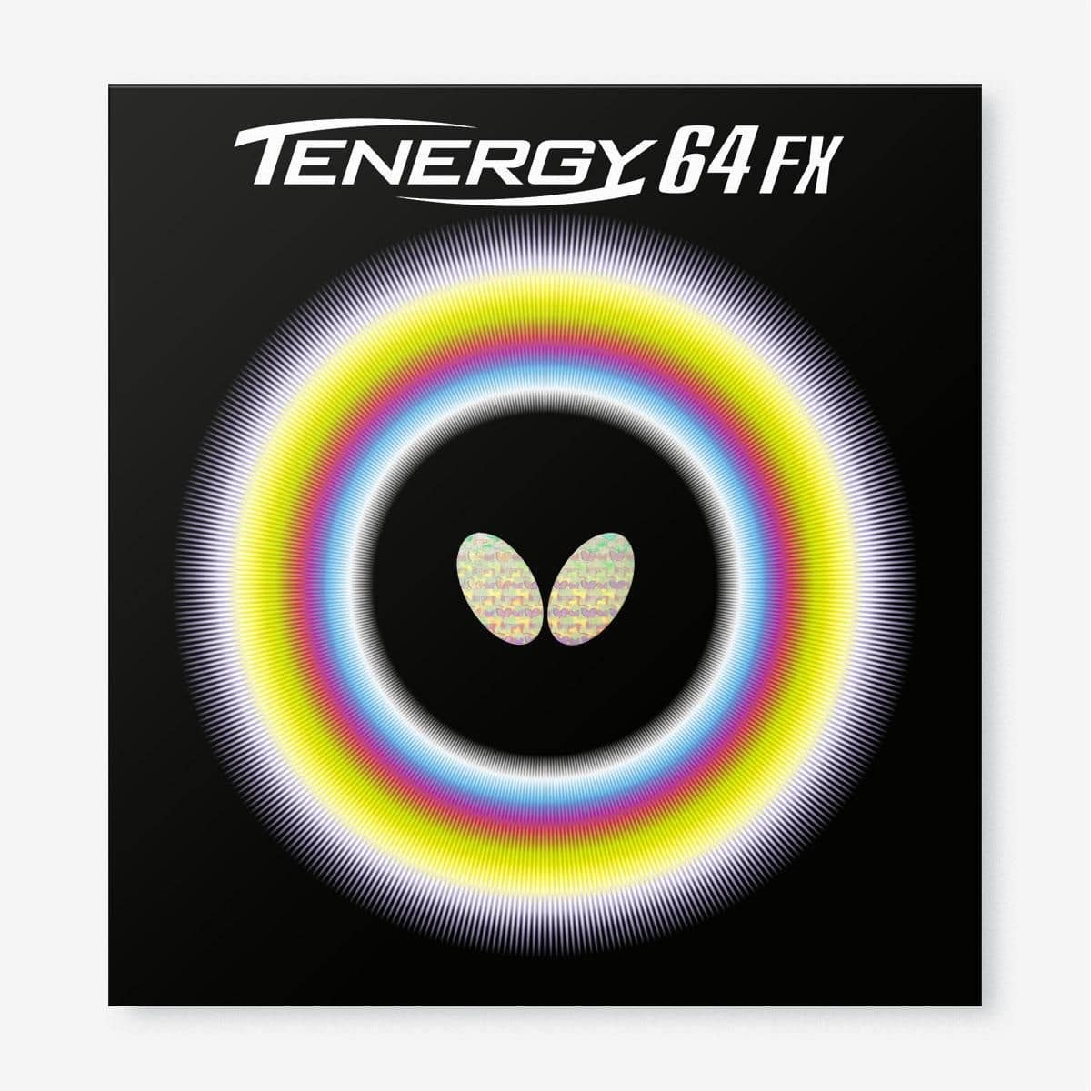 バタフライ(Butterfly) 卓球 ラバーテナジー64FX ハイテンション 裏ソフト レッド ブラック タマス 上級者ラバー テナジーシリーズ 赤/黒「回転/ スピード系/ 裏ソフト」