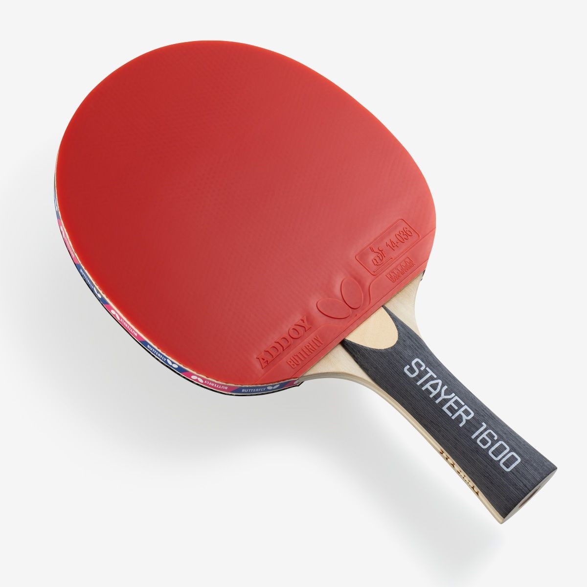 楽天市場】バタフライ 卓球 ラケット ステイヤー 1800 ラバーばり