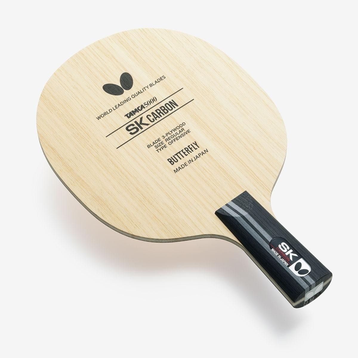 バタフライ BUTTERFLY 卓球ラケット 23920 SKカーボン-CS 中国式ペン 木材3枚合板＋カーボン2枚 送料無料