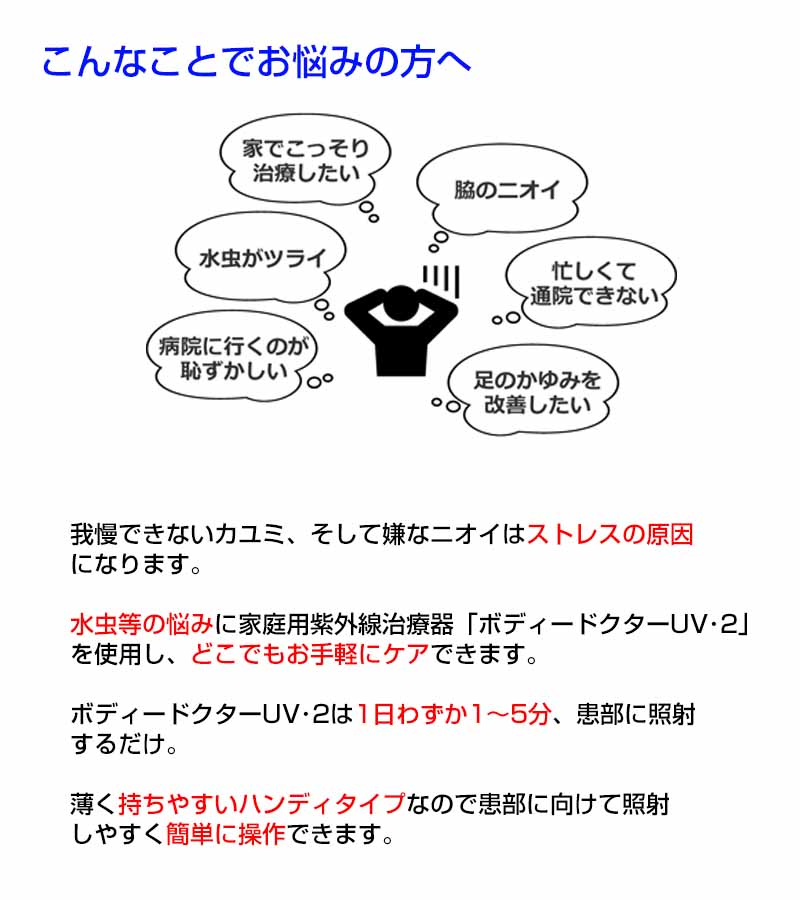 クーポン頒布椎体 ボデイ医師 Uv2 Muv210wk 救助眼鏡付添い人 日本製 所帯機能紫外線軽減ボウル Uv ワキガ わきが 匂い ミズムシ 総監医療設備 躯幹ドクター Uv2 水虫治療器 治療機器 成人男性 お方 わきが治療器 Uv治療器 紫外線治療器 美容 Musiciantuts Com