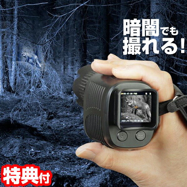 楽天市場】【P最大47倍&クーポン】暗闇撮影 赤外線暗視ハンディカメラ