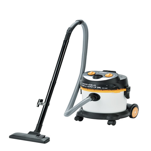 プラスチックタンク バキュームクリーナー 20L VCP20RP VCP20RP ガレージ掃除機 バキューム掃除機 パオック ブロワー 乾湿両用掃除機 屋外用掃除機 庭掃除 水も砂も吸える