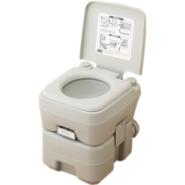 本格派ポータブル水洗トイレ 20L Se-70115 ポータブルトイレ 簡易トイレ 水洗トイレ 介護トイレ 介護用品 防災トイレ 防災用品 ポータブル水洗式トイレ インスタントトイレ