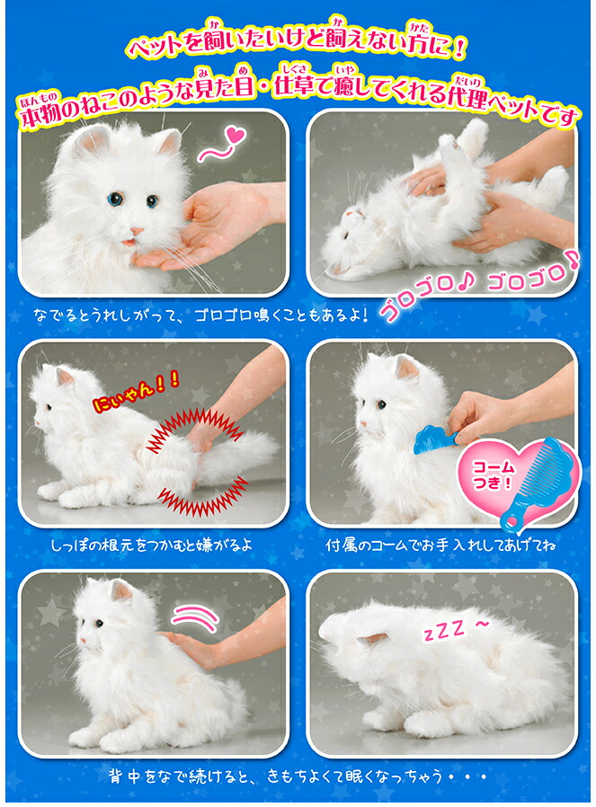 楽天市場 クーポン配布中 セガトイズ 夢ねこプレミアム 動くぬいぐるみ 動くおもちゃ 夢ペットシリーズ 夢ネコプレミアム クリスマス プレゼント 誕生日 夢ねこセレブ の姉妹品 お カメケン 扇風機 冷風扇 傘