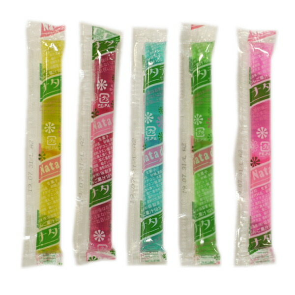 【メール便】【送料無料】ナタデココゼリー(50本)【板製菓】【駄菓子】【スナック菓子】