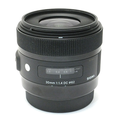 SIGMA/シグマArt 30粍 F1.4 DC HSM\u003cBR\u003eキヤノンEFマウント【中古】 【smtb-TD】