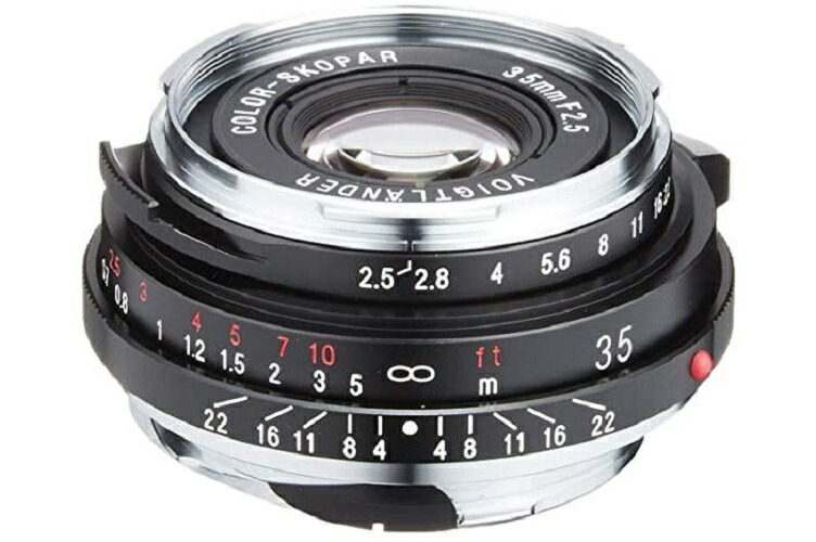 楽天市場】【中古】VoightLander 単焦点広角レンズ COLOR-SKOPAR 35mm