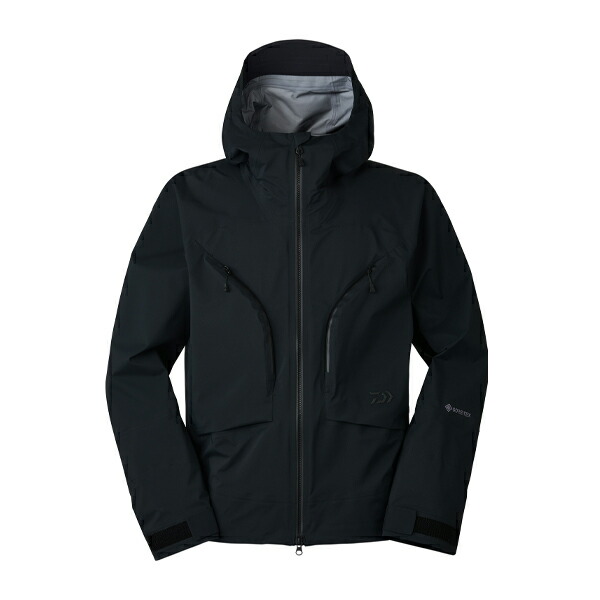 【5/31までポイントアップ20倍！】 ダイワ [90] 24年春夏 24 GORE-TEX Active ストリームレインジャケット DR-1624J ブラック L